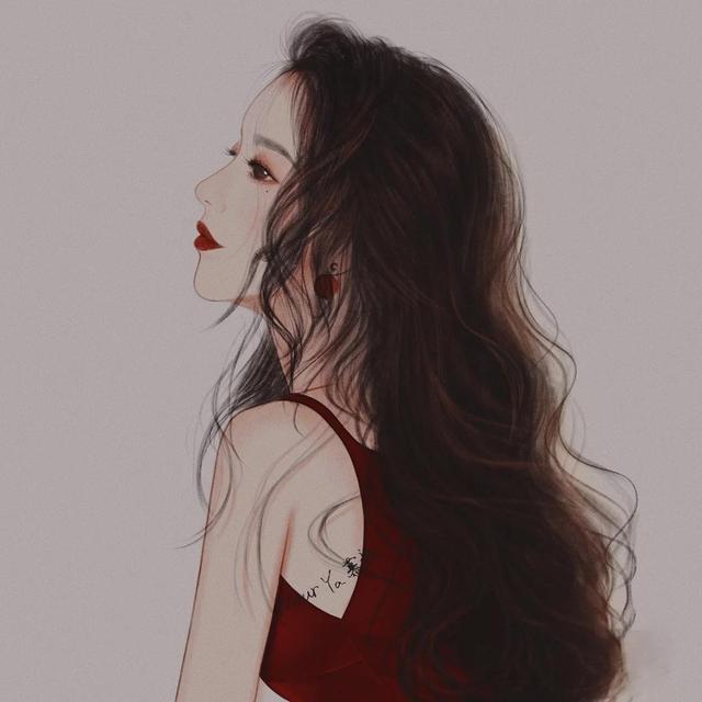 那些高冷美艳气质女王头像,不做甜妹做酷girl