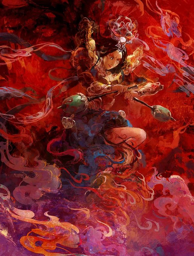 火灵圣母:封神之战的重要角色