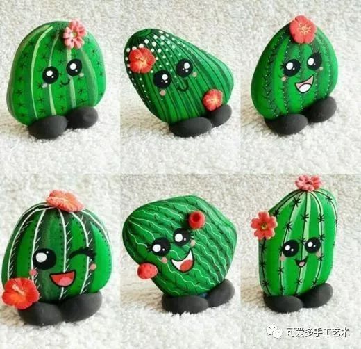 几块鹅卵石画几笔再拼一拼简直惊呆了邻居再不学简直要亏了附教程