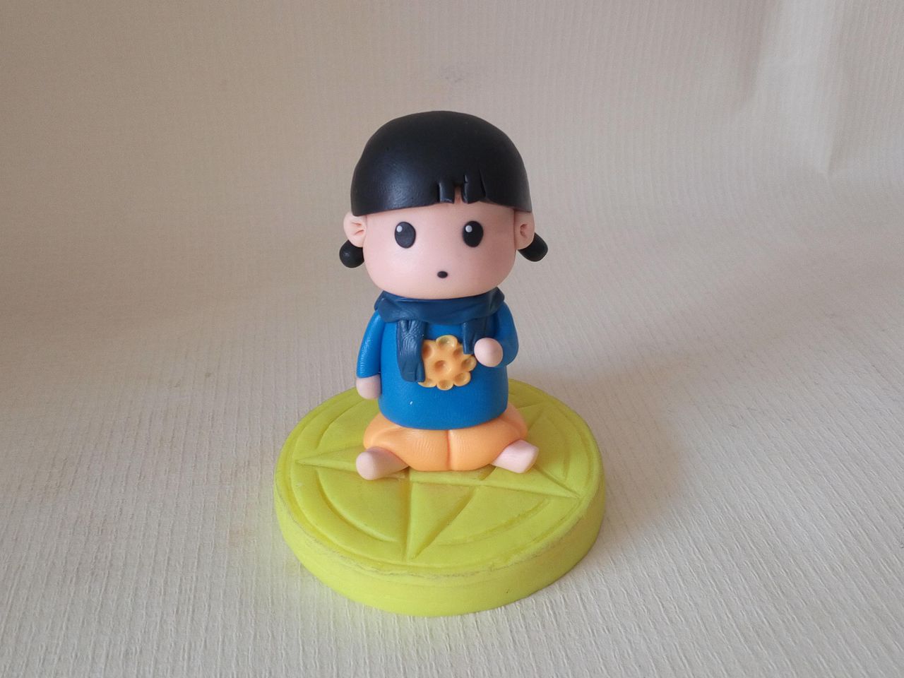 可爱小女孩粘土教程