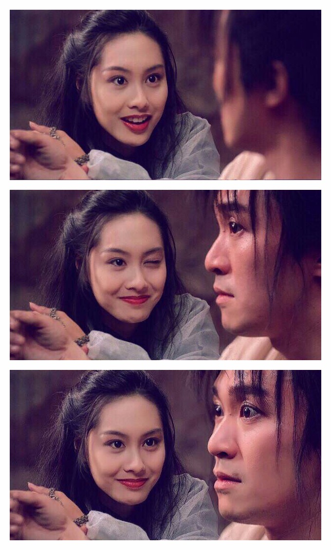 然后这三张分别放在上中下.