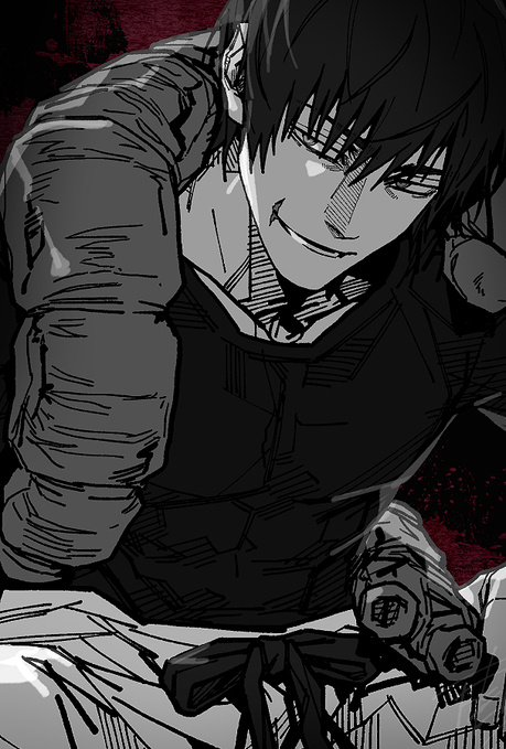 咒术回战#黑白画风太带感了#v漫计划