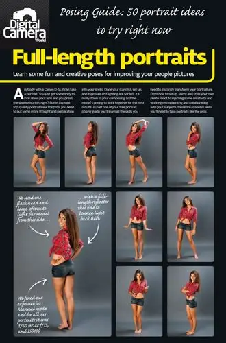 镜头前必会的50种招牌pose