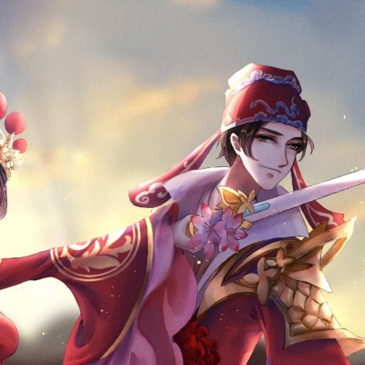 紫霞至尊宝情侣头像我的夫君是一个盖世英雄