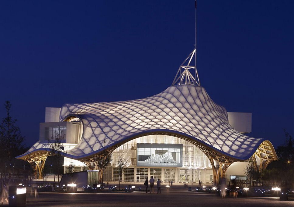 蓬皮杜梅斯艺术中心 对于坂茂而言,材料的可持续性本就是建筑的核心