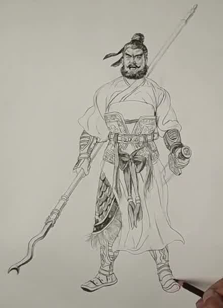 画五虎上将～张飞