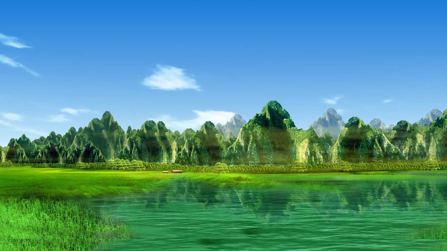 青山绿水真实图片 青山绿水大自然风景画