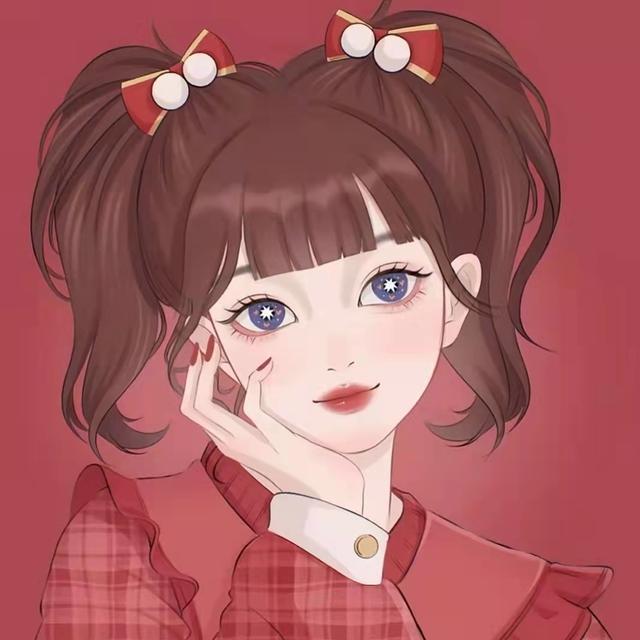 2022新年喜庆女头像