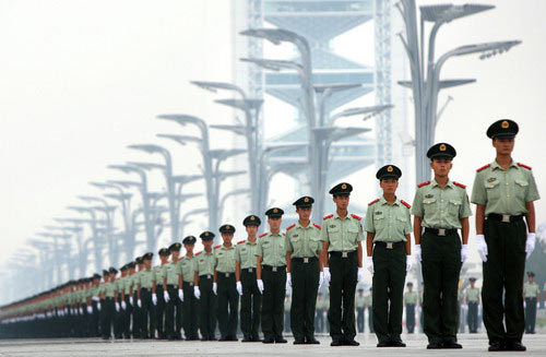 改革开放30年:回顾武警部队组建前前后后(图)