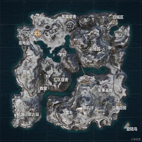 小米枪战雪地地图什么样 小米枪战雪地地图图片一览