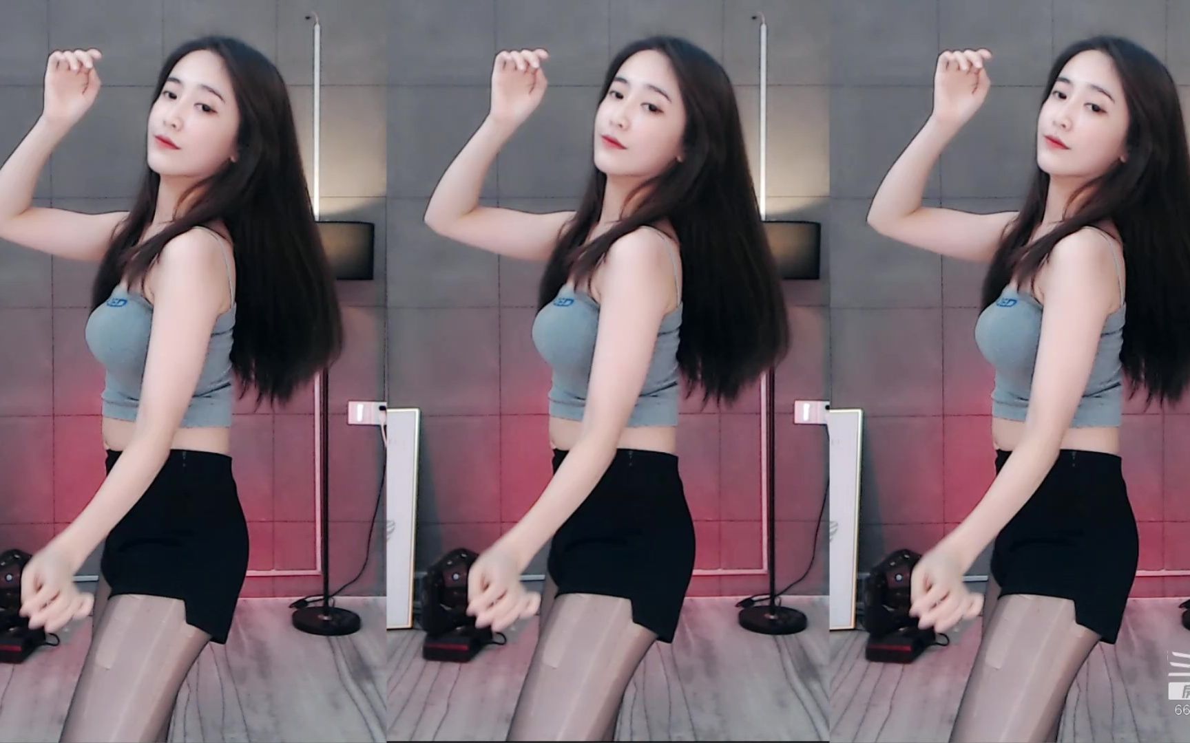 淼淼喵酱呀斗鱼性感舞蹈区美女主播黑丝美腿9.