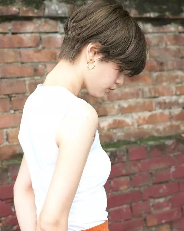 假小子中性短发超帅有味,短发图片,发型图片