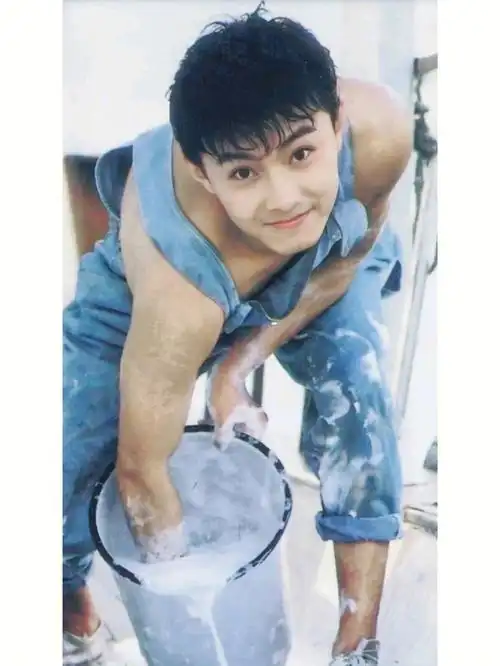 有头发的张卫健好帅