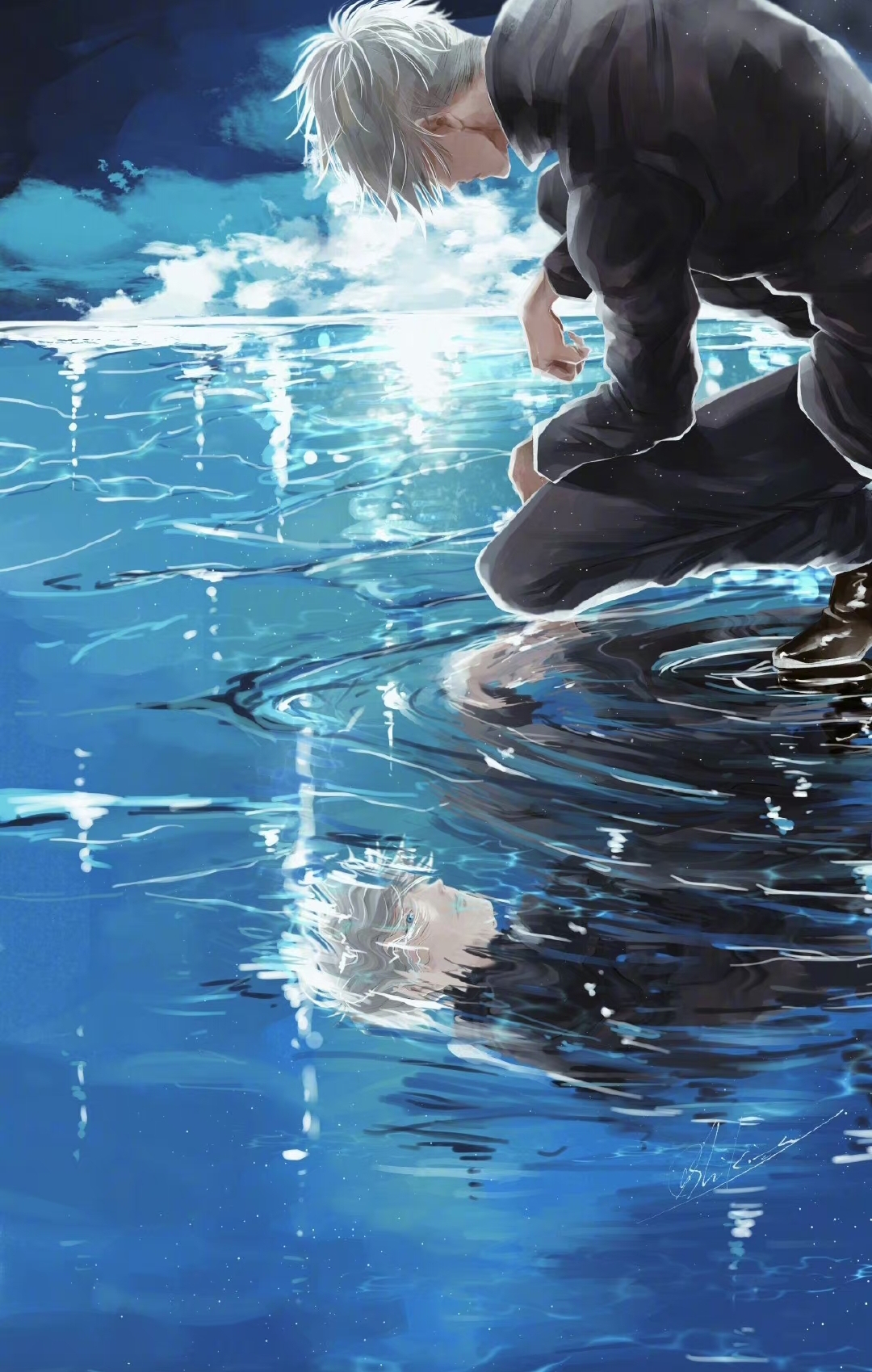 《咒术回战》水中倒影