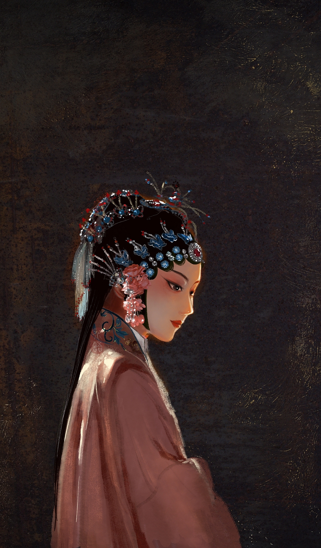 戏曲| 青衣 古风插画|插画|创作习作|砚夕 - 原创作品 - 站酷 (zcool)