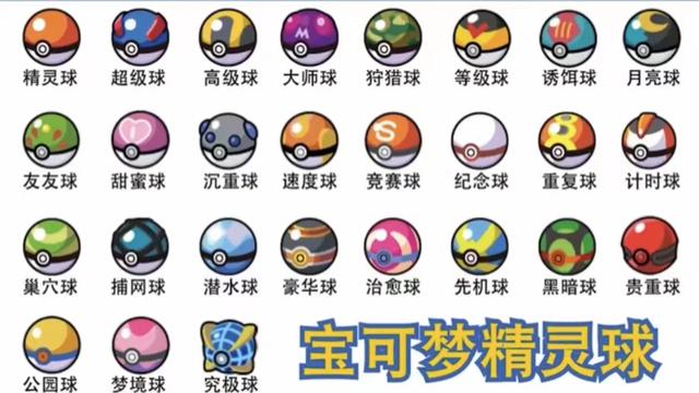 宝可梦精灵球
