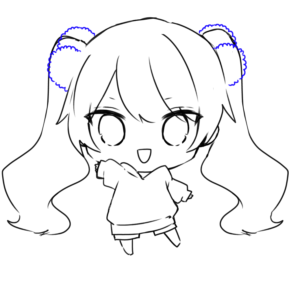 史上最简单的q版人物画法萌新小白看过都能学会