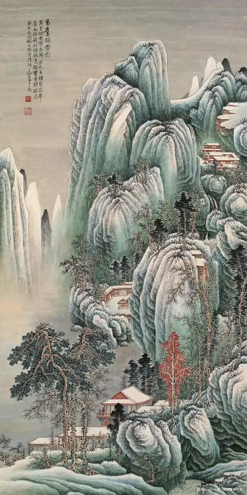 【怒波·鱼】:工笔山水画(精选篇)