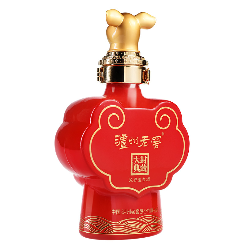 52度 泸州老窖封藏大典生肖系列(猪)酒 100ml*6*2 泸州老窖官方旗舰店