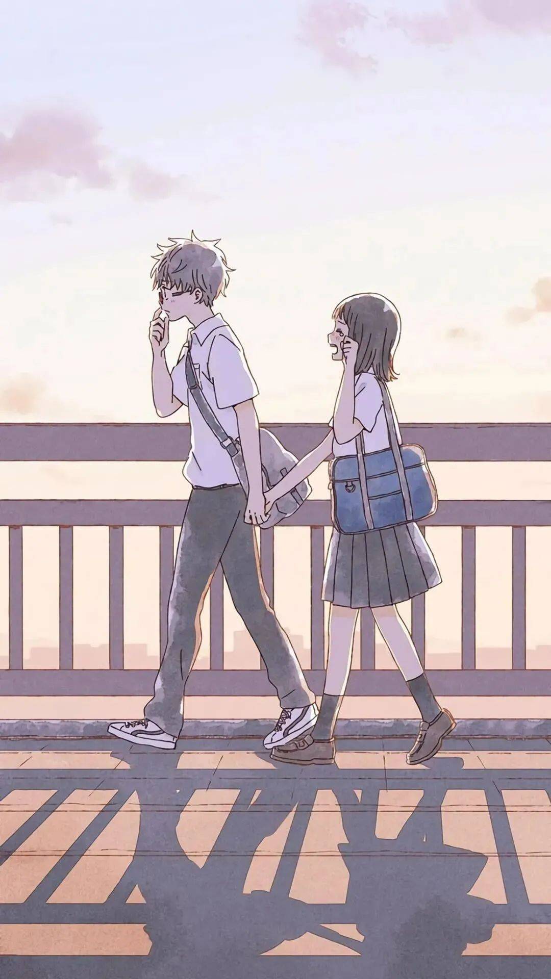 动漫情侣壁纸超甜的情侣壁纸奇迹就留给别人吧我有你了