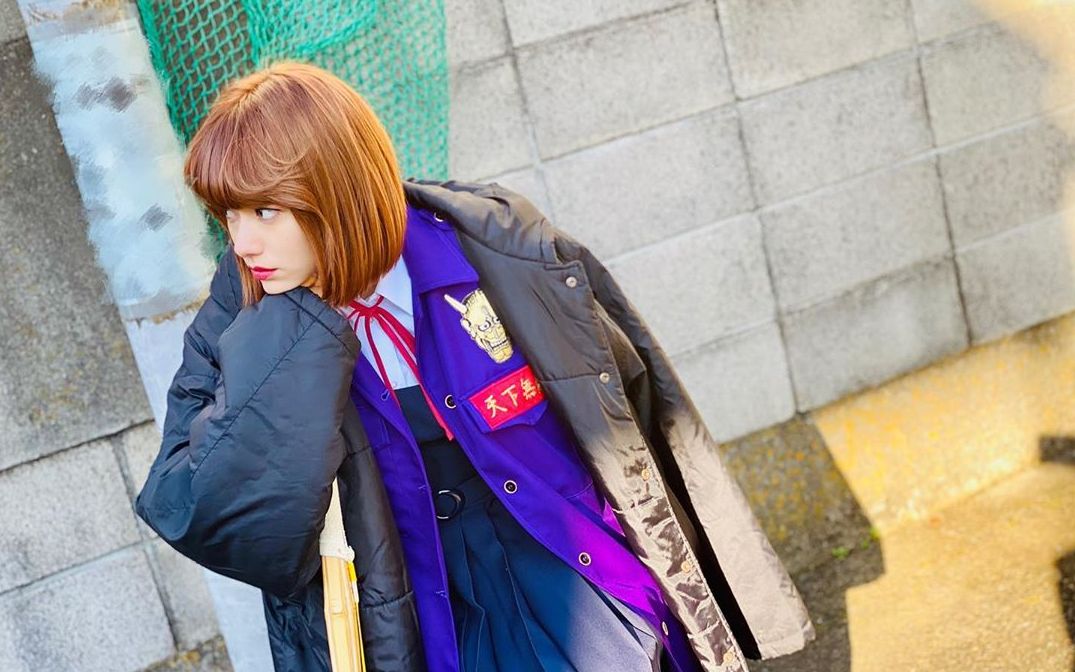 「我是大哥大」山本舞香竹刀拍摄花絮~《我是大哥大》剧场版中文版