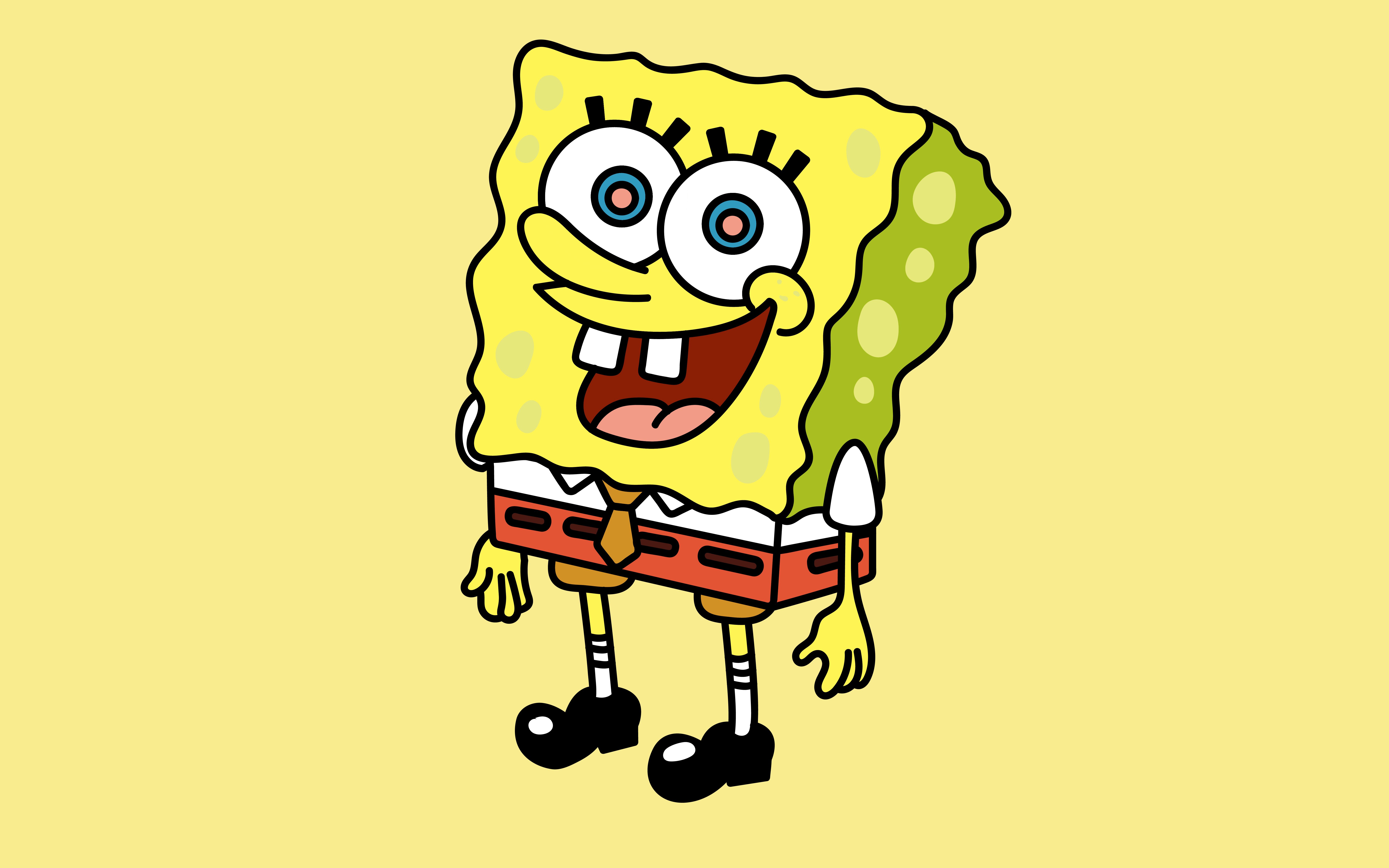 ai插画绘制——简单又有趣的海绵宝宝_哔哩哔哩_bilibili