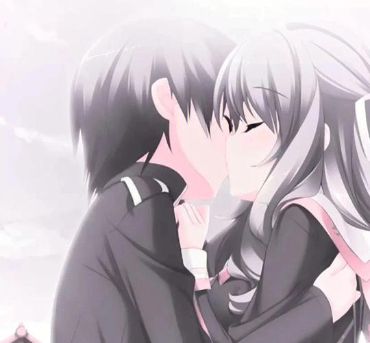 情侣头像有亲亲的卡通图片 卡通头像图片大全 -【爱个性】