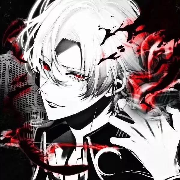 暗黑系头像,黄粱一梦,倾厦而醒