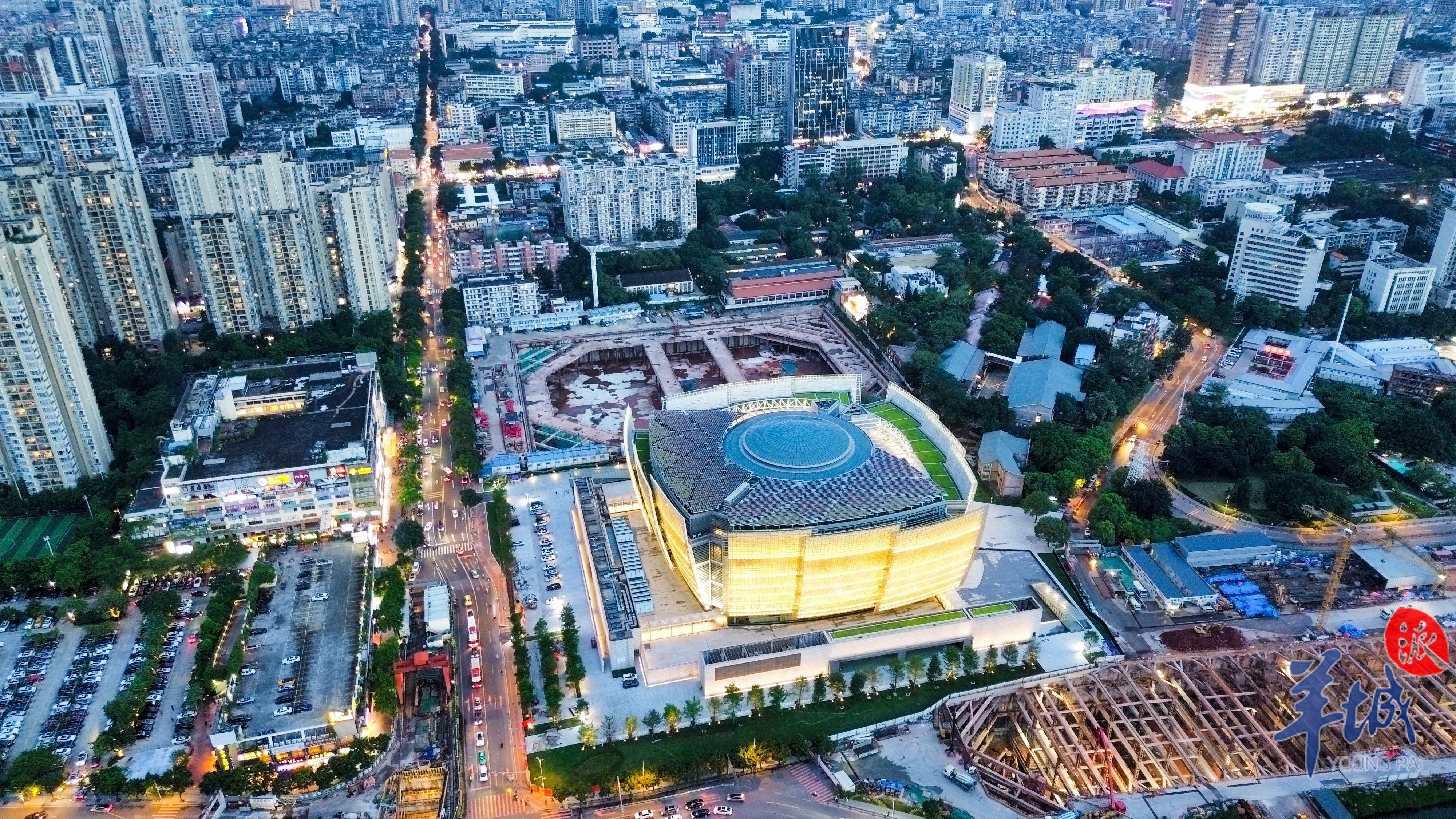 视频 图集|新地标!广州艺术博物院(广州美术馆)新馆亮灯