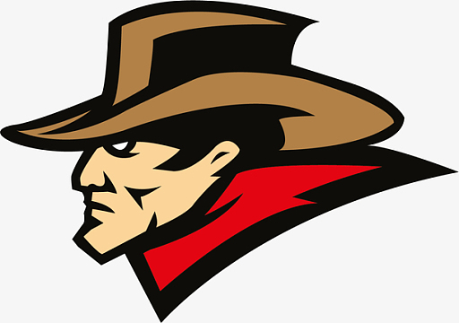 侧面卡通矢量牛仔