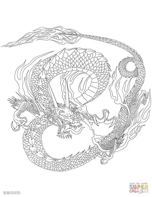 中国龙简笔画图片龙的简笔画龙纹身图案上一篇:云中