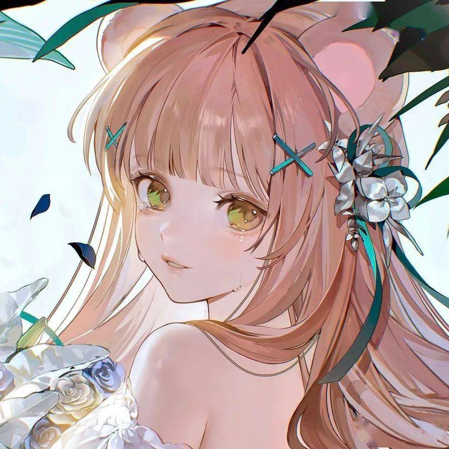 动漫女生头像神明少女