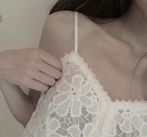 头像|女生头像锁骨