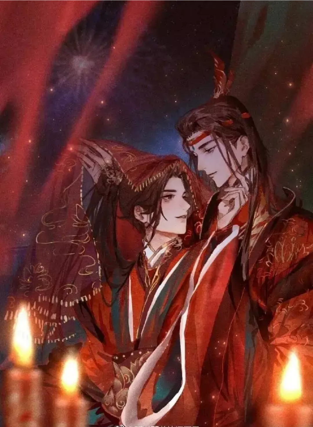 羡羡和忘叽大婚啦#天官赐福