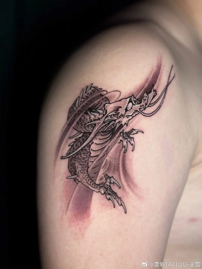 雷势文化##雷势刺青##传统纹身##传统小图