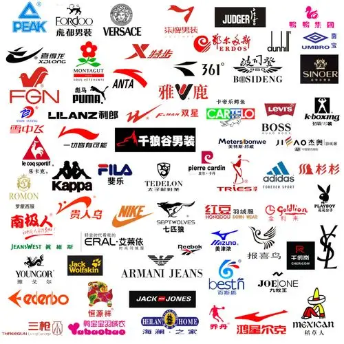 名牌男装标志100例_logo设计_psd源文件_图片编号1282964_六图网手机