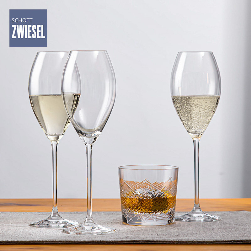 德国进口schott肖特圣维莎水晶玻璃香槟杯高颜值高脚杯气泡酒杯子