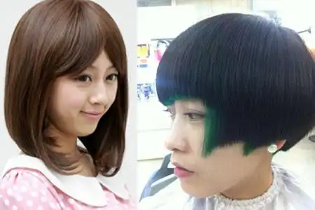 波波头后短前长 魅力无限自带御姐范