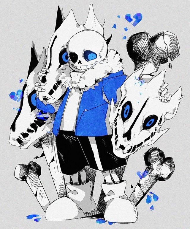 传说之下我变成sans