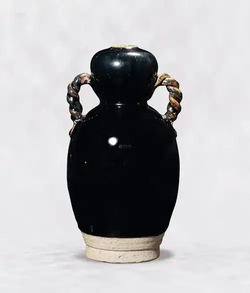 山西窑口68黑釉双系葫芦瓶-道蕴:中国高古瓷器珍品-雅昌拍卖