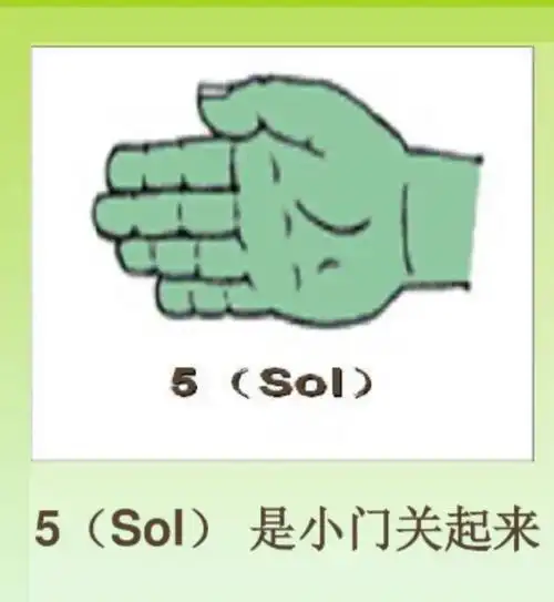 "音"为有你,乐享童年——中低年级音乐学习《柯尔文手势》