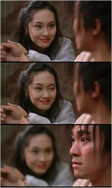 原创香港电影四美瞬间朱茵眨眼祖贤穿衣青霞喝酒张敏回头