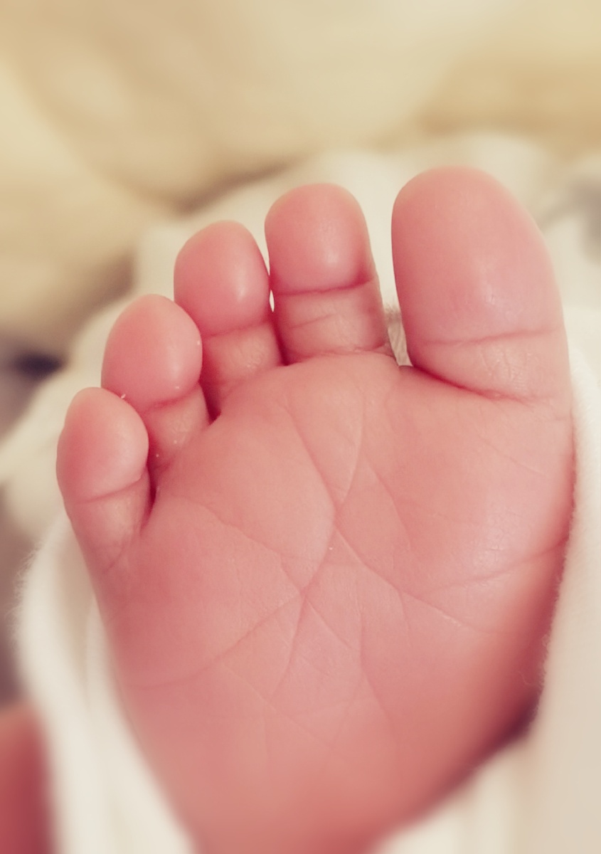 婴儿的小脚丫
