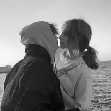 情头情侣双人头像两张黑白高清好看