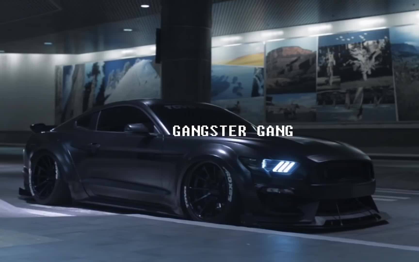 【mustang】这样的爆改黑武士野马,你喜欢吗?