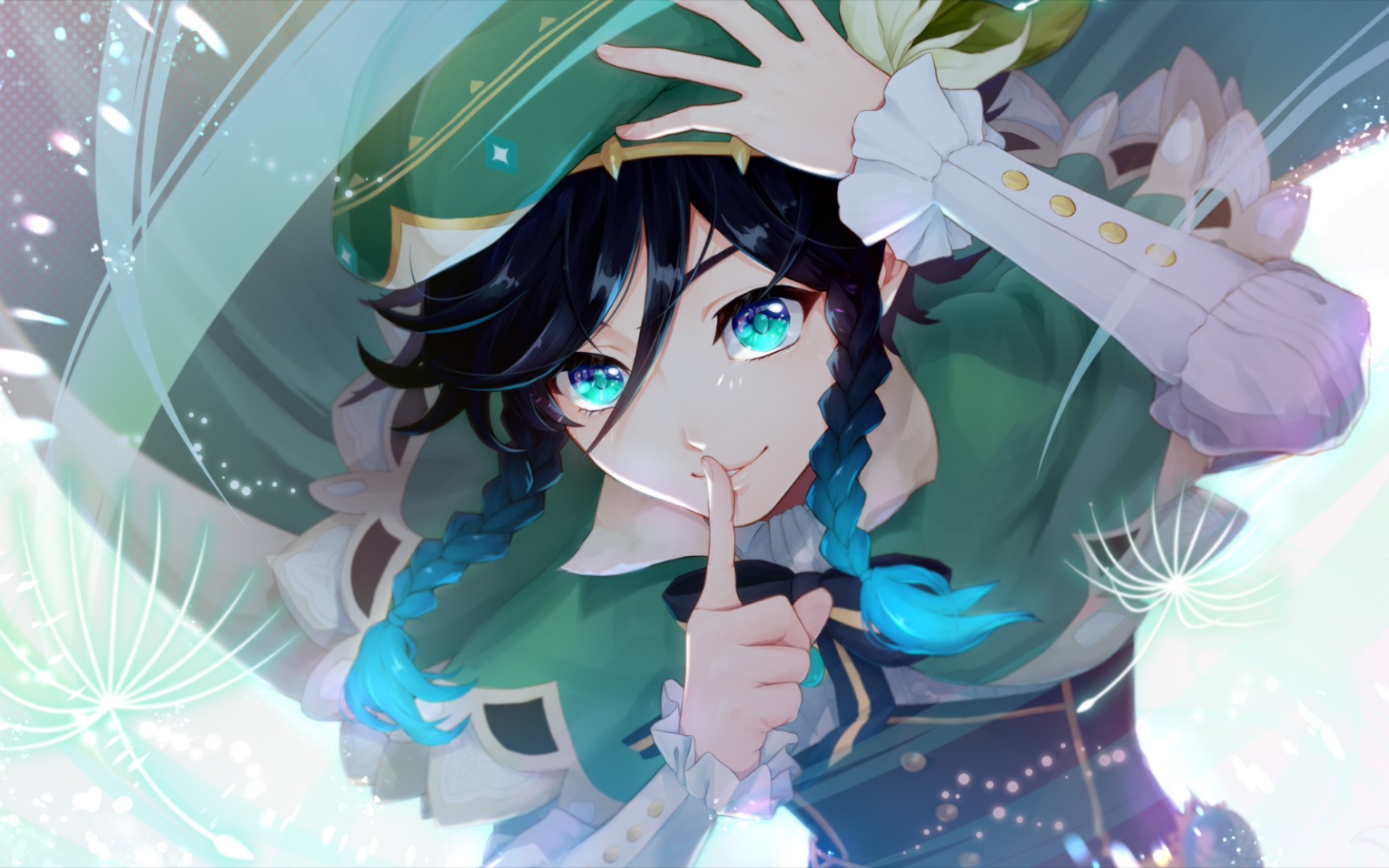 【原神-壁纸】温迪↑溯↓朝歌!