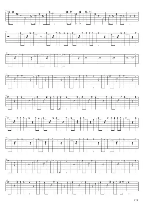 许冠杰《学生哥》吉他谱