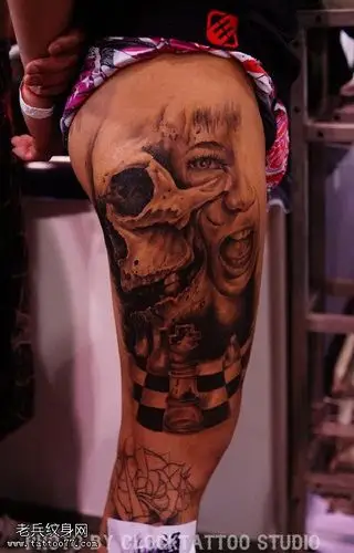 惊悚纹身