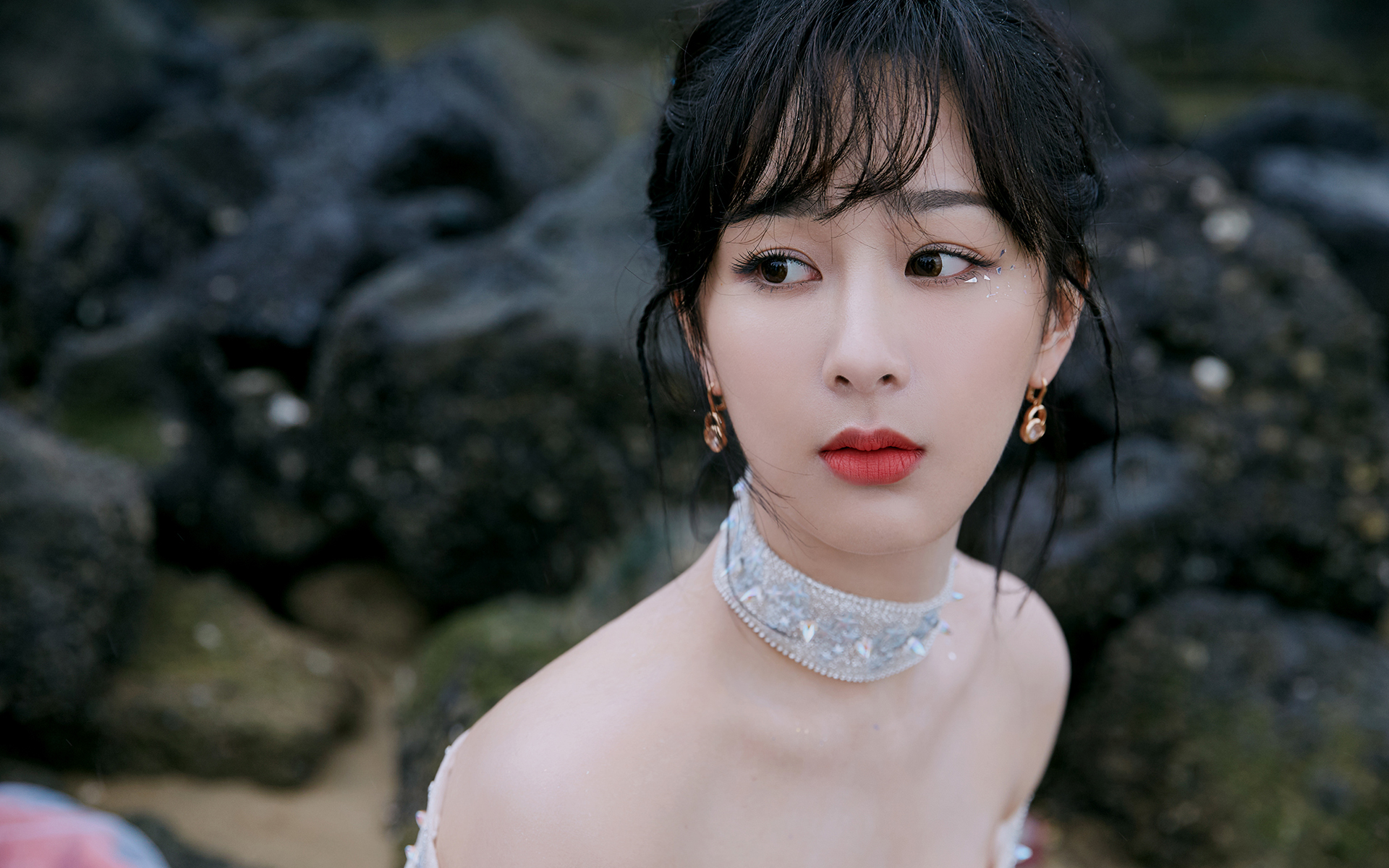 杨紫浪漫仙气高清桌面壁纸