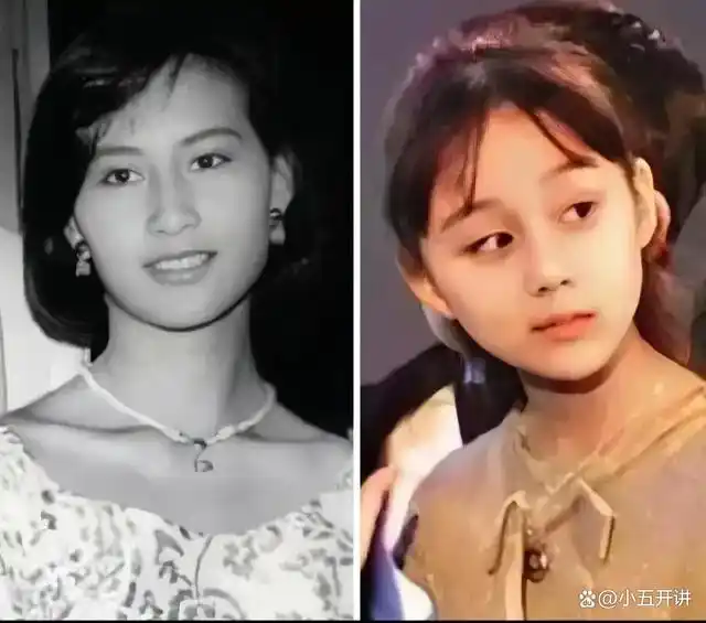 观看何超琼,何超莲和何超欣三姐妹小时候的照片,可以发现她们从小到